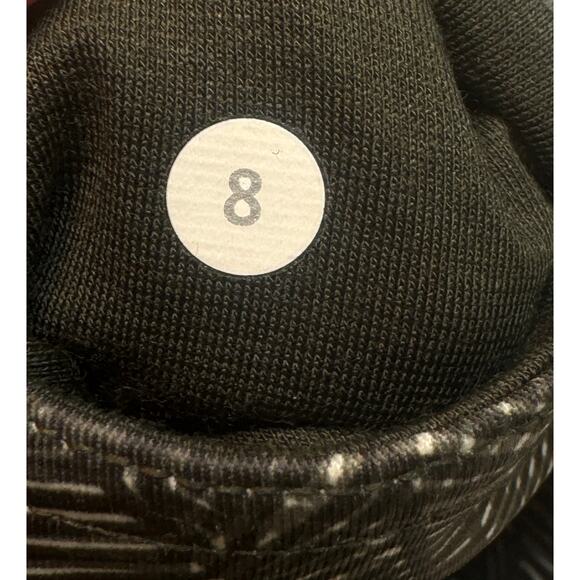 Lululemon Cool To Street Crop Womens 8 Jazzy White Gator Green Leggings - Picture 6 of 6